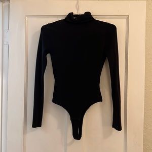 Madewell XS black turtleneck body suit